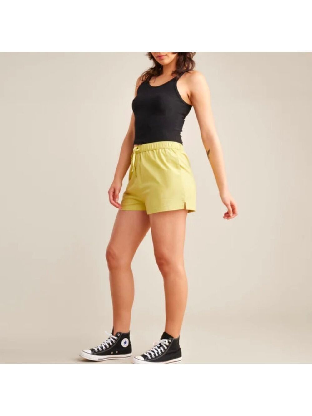 Roark Lime Idle Shorts Size Medium